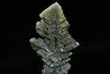 Skeletal Halite Crystals with Tolbachite - Poland #175422-3